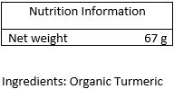 Organic Turmeric