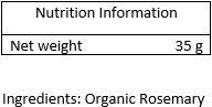 Organic Rosemary