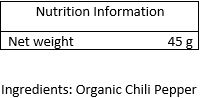 Organic Hot Red Pepper