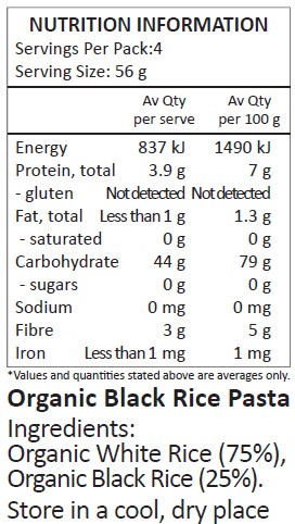 Organic Rice, Organic Black Rice