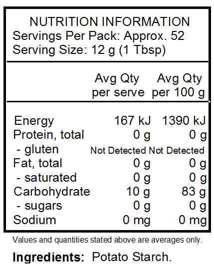 Potato Starch.