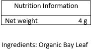 Organic Bay Leaf
