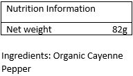 Organic Cayenne Pepper