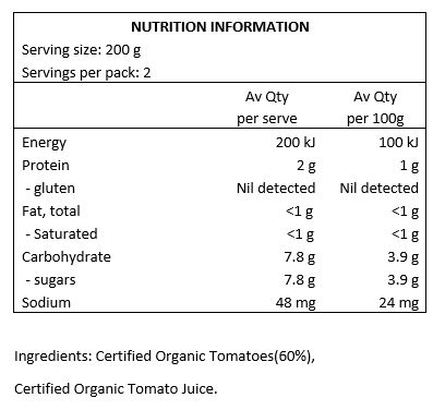 Organic Tomatoes, Organic Tomato Juice