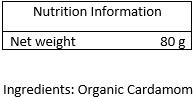 Organic Cardamom