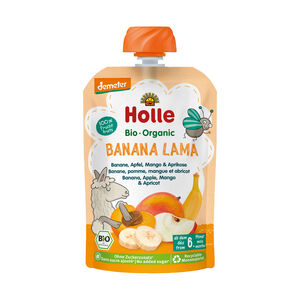 Holle Organic Banana Lama - Banana, Apple, Mango & Apricot 100g