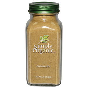 Simply Organic Coriander Seed Ground LARGE GLASS 85g