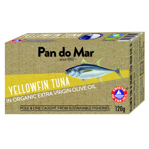 Pan do Mar Light Tuna in Organic Olive Oil 120g
