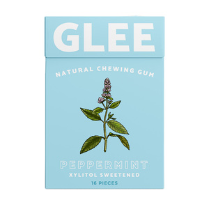 Glee Gum Sugar-Free Peppermint 16pcs