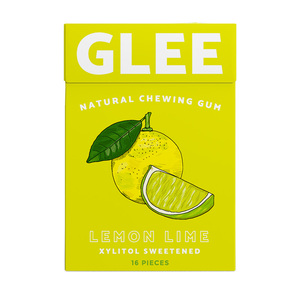 Glee Gum Sugar-Free Lemon Lime 16pcs