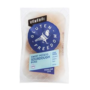 Gluten Freedom Sweet Potato Sourdough Buns 300g (3x100g)