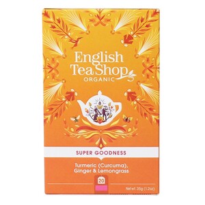 English Tea Shop Organic Turmeric, Ginger & Lemongrass 20pc
