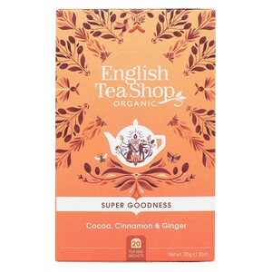 English Tea Shop Organic Cacao, Cinnamon & Ginger 20pc