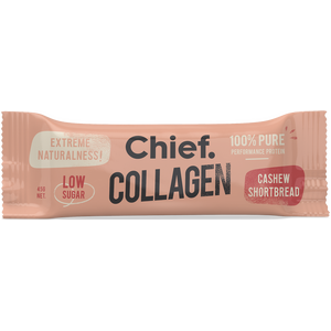 Chief Collagen Protein Bar - Cashew Shortbread 45g