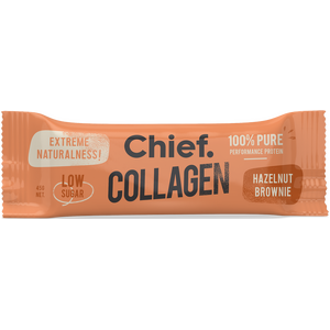 Chief Collagen Protein Bar - Hazelnut Brownie 45g
