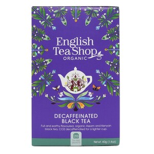 English Tea Shop Organic Decaffeinated Black Tea 20pc