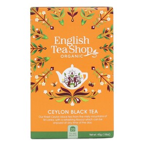 English Tea Shop Organic Ceylon Black tea 20pc