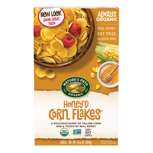 Nature's Path Organic Honey'd Corn Flakes 300g
