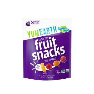 YumEarth Organic Vegan Fruit Snack Packs 99g
