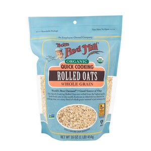 Bob's Red Mill Quick Cooking Rolled Oats - Organic 454g