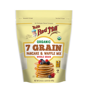 Bob's Red Mill 7 Grain Pancake & Waffle Mix - Organic 680g