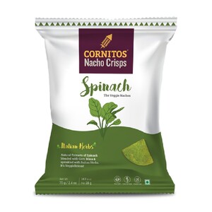 Cornitos Nacho Crisps - Spinach & Italian Herbs 70g