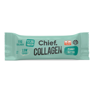 Chief Collagen Protein Bar - Peanut Butter 45g