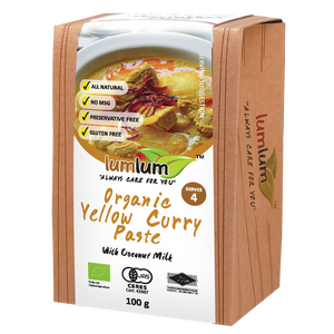 Lum Lum Organic Yellow Curry Paste 100g