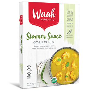 Waah Organic Simmer Sauces - Goan Curry 300g