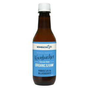Kombucha Life - Organic & Raw Blueberry Hibiscus 350ml
