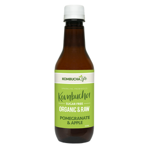 Kombucha Life - Organic & Raw Pomegranate Apple 350ml