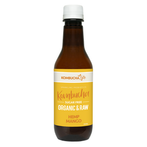 Kombucha Life - Organic & Raw Hemp & Mango 350ml