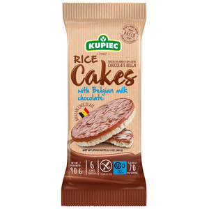 Kupiec Gluten Free Rice Cakes - Milk Chocolate 90g