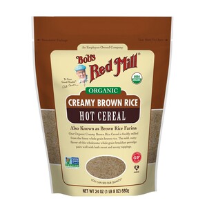 Bob's Red Mill Creamy Rice Hot Cereal - Organic (Brown Rice Farina) 680g