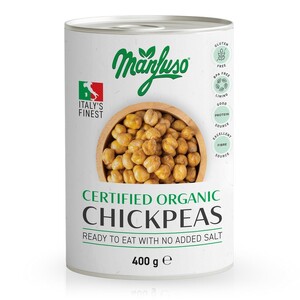 Manfuso Organic Chickpeas 400g