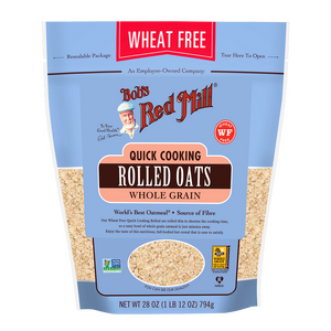 Bob's Red Mill Quick Cooking Rolled Oats Pure Wheat Free Pouch 794g