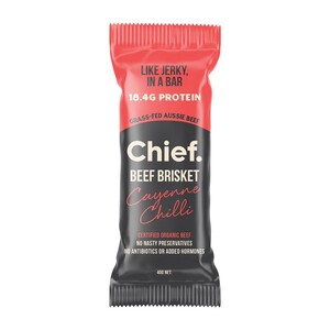 Chief Grass Fed Beef Bar - Beef & Chilli 40g