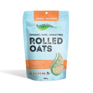 Splendor Garden Organic Wheat Free Thick Rolled Oats 908g