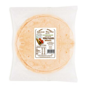 Ancient Harvest Organic Spelt Flour Wraps 220g