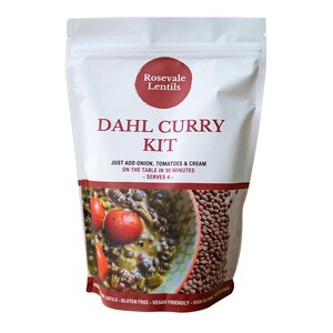 Rosevale Lentils Curry Kit - Dahl 200g