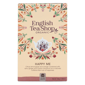 English Tea Shop Organic Wellness Happy Me Teabags 20pc
