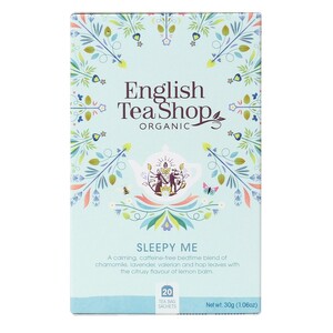 English Tea Shop Organic Wellness Sleepy Me Teabags 20pc