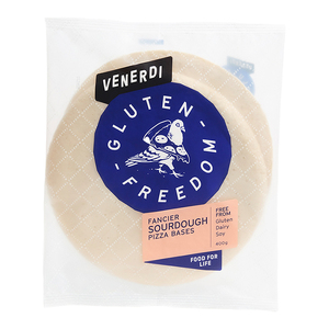 Gluten Freedom Fancier Sourdough Pizza Base 400g (2x200g)