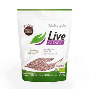 Live Organic Tricolour Quinoa 397g