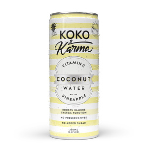 Koko & Karma Coconut Water - Vitamin C & Pineapple 250ml