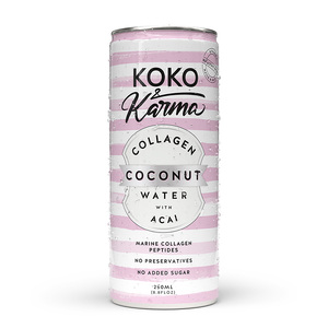 Koko & Karma Coconut Water - Collagen & Acai 250ml
