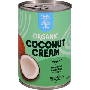 Chantal Organics Coconut Cream 400ml
