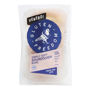 Gluten Freedom Simply Soft Sourdough Buns 256g
