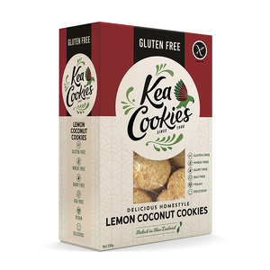 Kea Cookies Gluten Free -  Lemon Coconut 250g