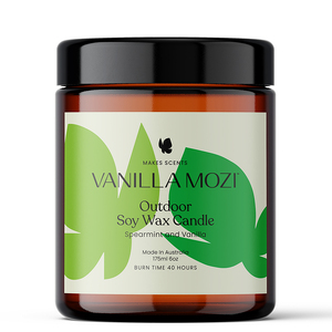 Vanilla Mozi Outdoor Soy Wax Candle 175ml